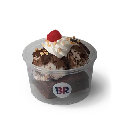 Warm Brownie Sundae