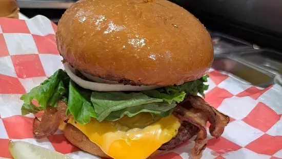 Garlic Cheeseburger