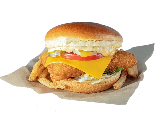 Native Crispy Fish Sandwich 