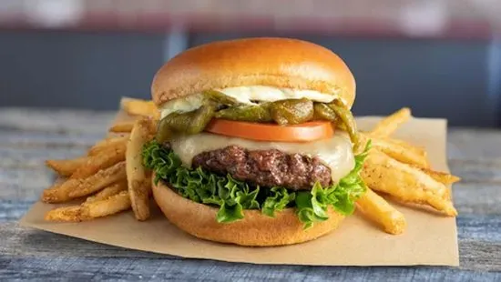 Green Chile Burger*