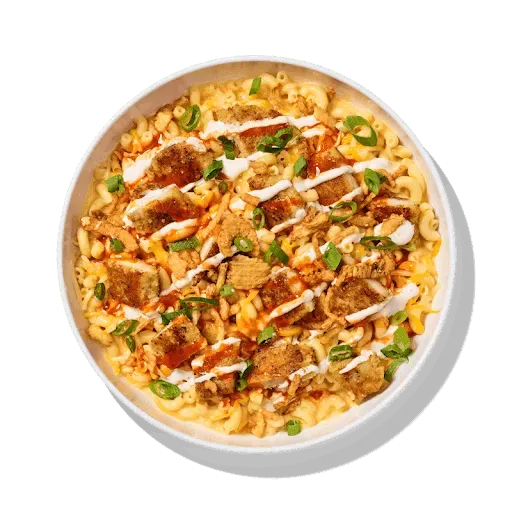 Buffalo Chicken Ranch Mac & Cheese