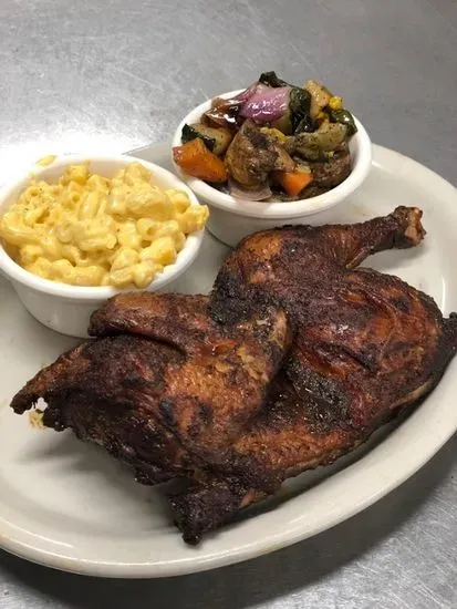 Smoked Chicken Dinner