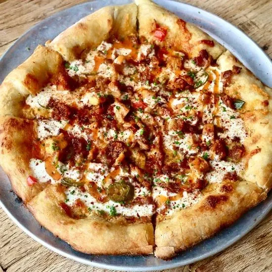 Nashville Hot Chicken Pizza