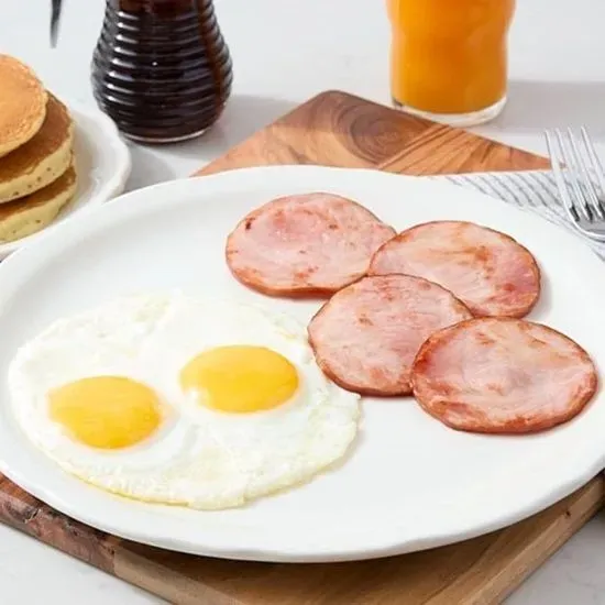 Canadian Bacon & Eggs