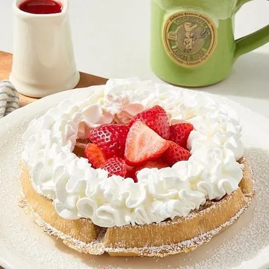 Fresh Strawberry Waffle