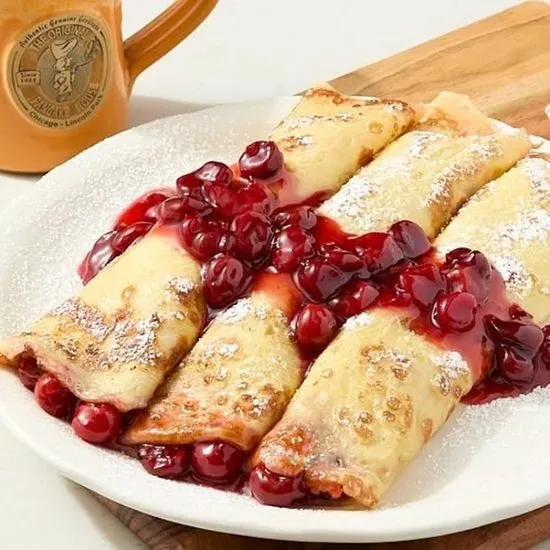 Cherry Kijafa Crepes