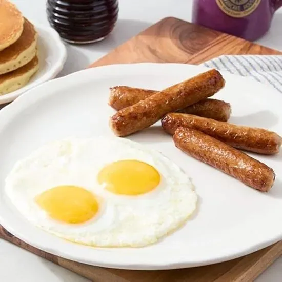 Pork Sausage Links & Eggs