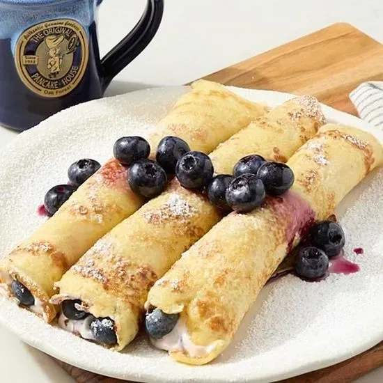 Blueberry Crepes