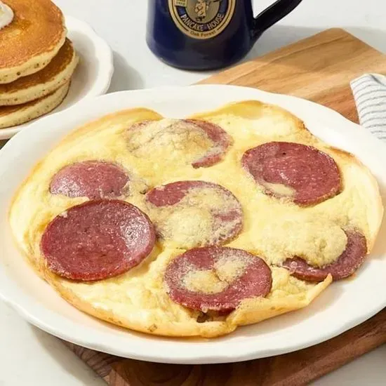 Salami Omelette