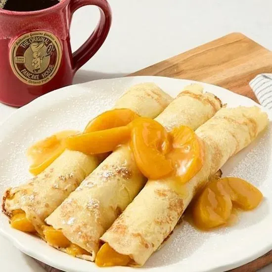 Peach Crepes