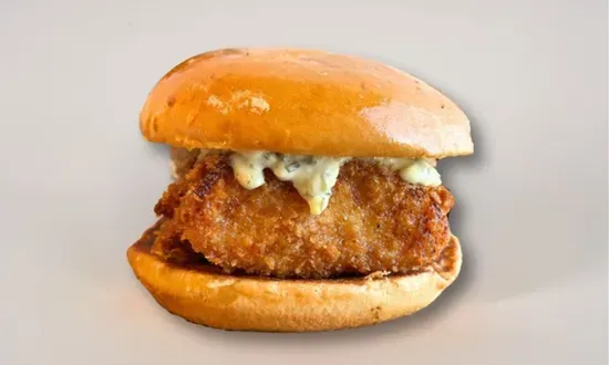 #12 A La Carte Junior Fried Cod Sandwich