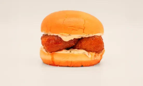 #14 Spicy Honey Fried Cod Sandwich Meal