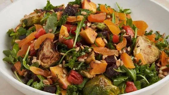 Warm Roasted Local Veggie Salad