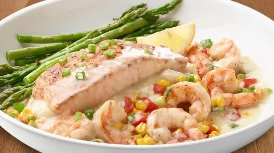 New! Chipotle Salmon & Shrimp