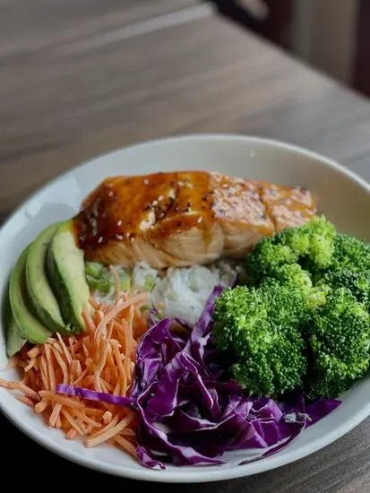 Teriyaki Salmon Bowl