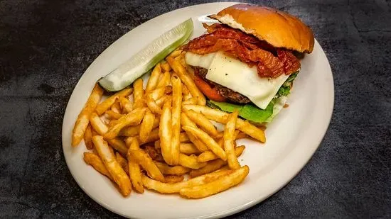 Bacon Cheeseburger with Fries