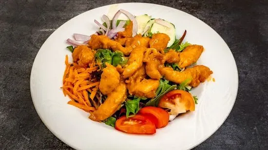 Crispy Buffalo Chicken Salad