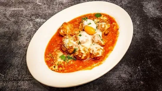 Meatballs alla Parmigiana Appetizer