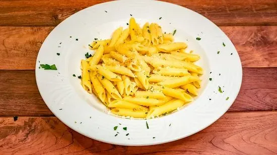 Ziti or Linguine Aglio e Olio - Pasta Dinner