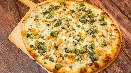 Chicken Broccoli Alfredo - Specialty Pizza