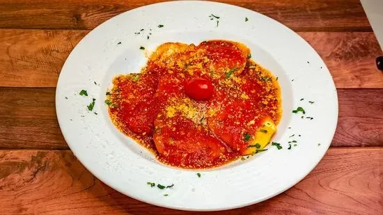 Cheese Ravioli - Pasta Dinner