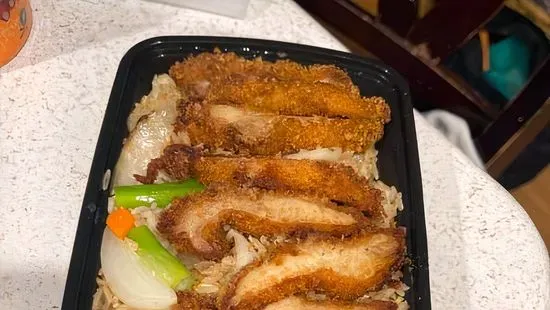 Crispy Chicken Fried Rice