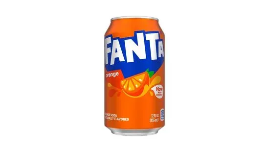 Fanta Naranja 12oz De Botella De Vidrio