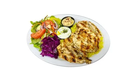 Rosemary Chicken Kebab Dinner