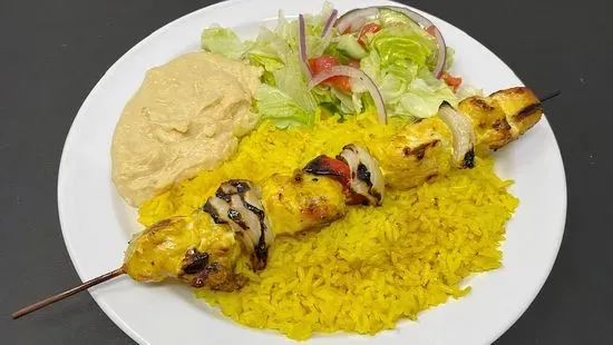 Chicken Kebab Lunch