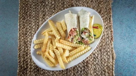 Chicken Avocado BLT Wrap