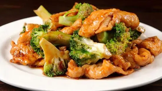 Chicken & Broccoli With Brown Sauce芥蘭雞