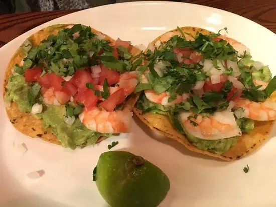 Tostada de Camarones