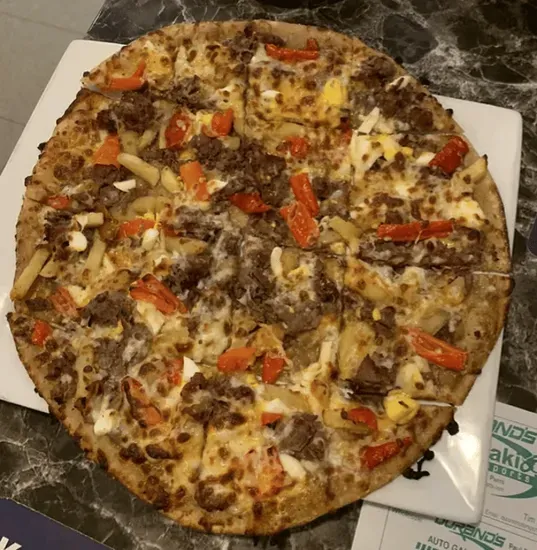 Portuguese Steak Pizza