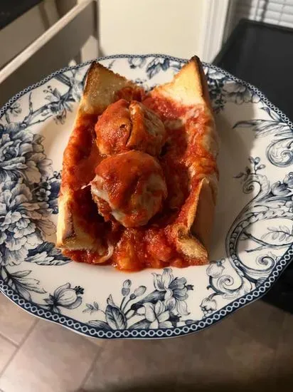 Meatball Sandwich with Cheese