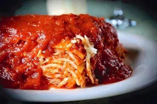 Baked Lasagna w/Tomato Sauce