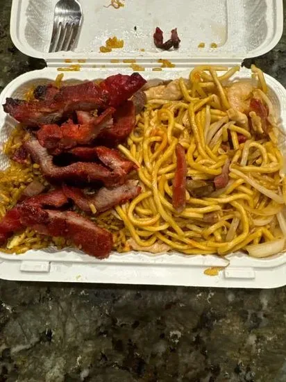 C24. Combo Lo Mein, Boneless Spare Ribs