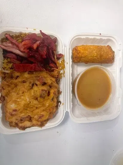 C9. Egg Roll, Boneless Ribs, Pork Egg Foo Young