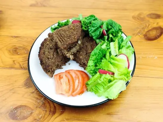 Meat Kibbeh Platter