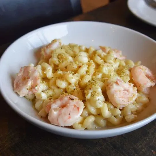 TWISTED MAC & CHEESE WITH SHRIMP