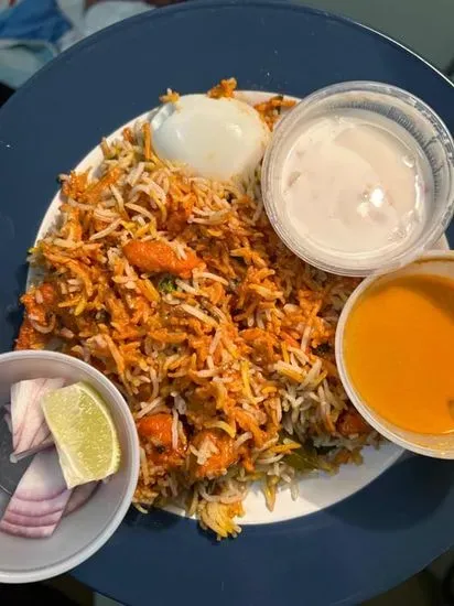 Boneless Chicken 65 Biryani