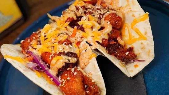 Crispy Pork Belly Tacos