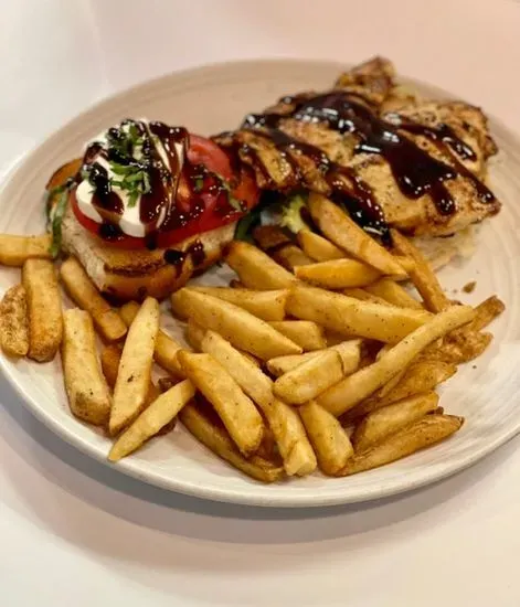 Grilled Chicken Caprese