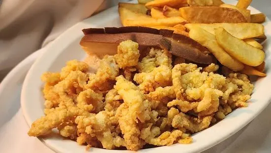 Fried Clam Strip Roll