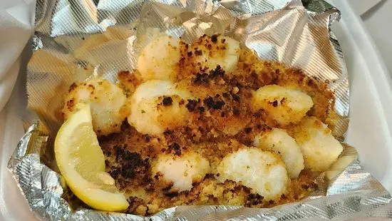 Baked Sea Scallops