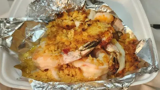 Broiled Seafood Supreme Casserole