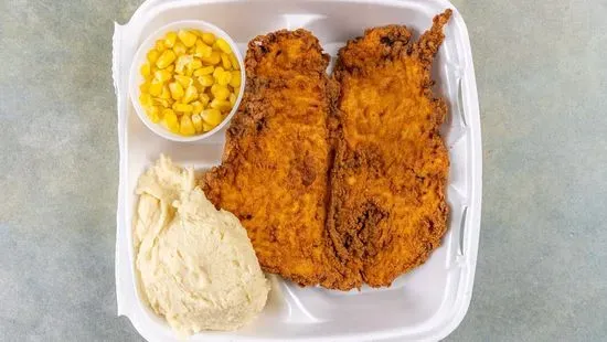 Deep-Fried Chicken Cutlet