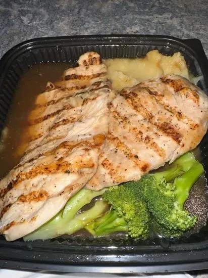 Twin Grilled Chicken Breasts