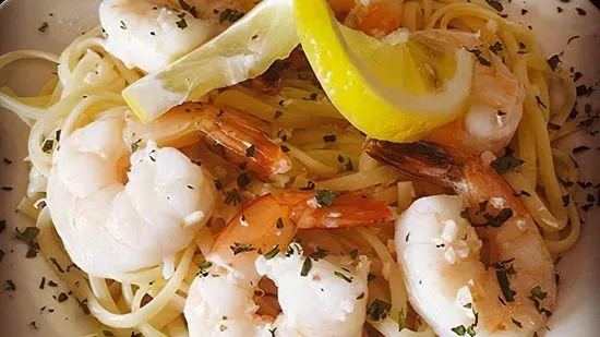 Shrimp Scampi with Linguine