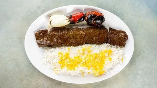 Beef Kabob (Barg) Plate