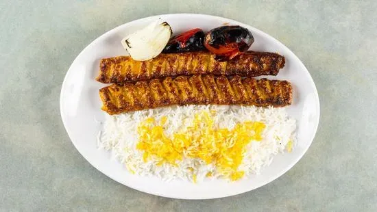 Chicken Koobideh Plate